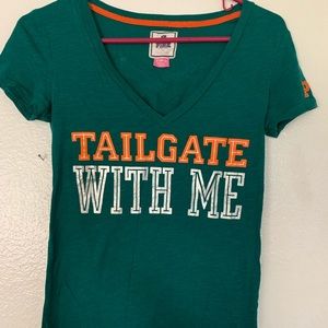 Victoria Secret Pink Miami Dolphin shirt xs